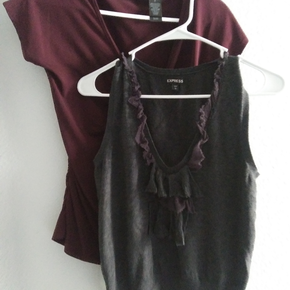 Top and vest